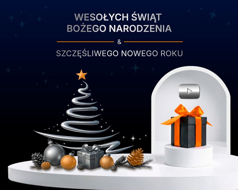 WESOŁYCH ŚWIĄT BOŻEGO NARODZENIA ORAZ SZCZĘŚLIWEGO NOWEGO ROKU