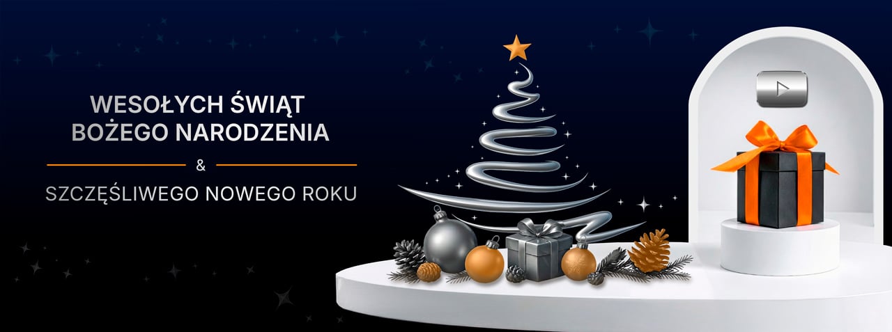 WESOŁYCH ŚWIĄT BOŻEGO NARODZENIA ORAZ SZCZĘŚLIWEGO NOWEGO ROKU